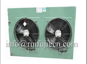 Black Or White Body Two Fans Condenser Unit For Air Conditioner , CC Approval