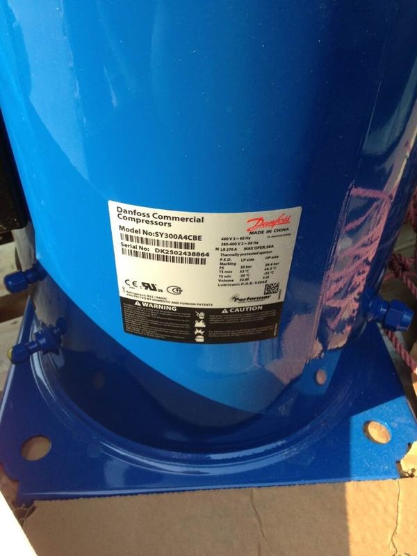 50Hz/60Hz 25HP Carrier Scroll Compressor , SY300A4CBE Digital Scroll