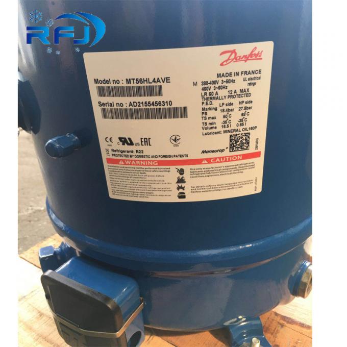 Hermetic Reciprocating Industrial Refrigeration Compressor Maneurop MT