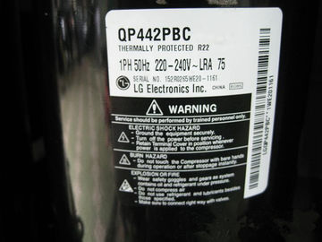 Qp407PAA QK145H QK134J AC Rotary Compressor Used In Refrigeration Systems