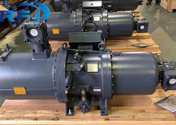 Buy Gray Hanbell Screw Refrigeration Compressor Gas Heating And Cooling online manufacture