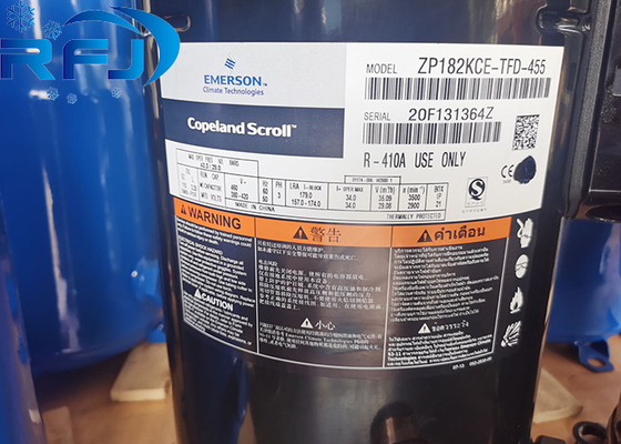 Buy ZP182KCE-TFD-455 Copeland Scroll Compressor For HVAC Industry online manufacture
