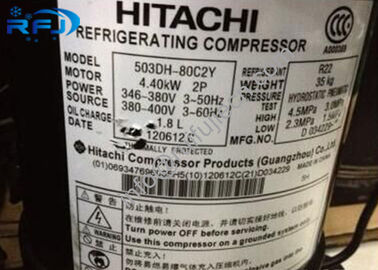 Buy 60Hz Hitachi Scroll Compressor 503DH-80B2 , 3 phase refrigerator compressor replacement online manufacture