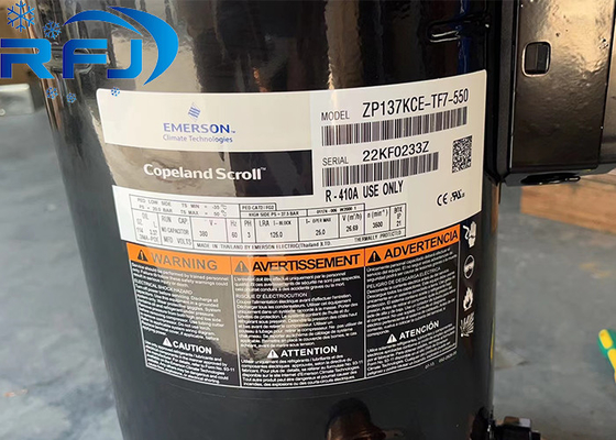 Buy Refrigeration Copeland Scroll Compressor ZP137KCE-TF7-550 380V 3Phase 60Hz online manufacture