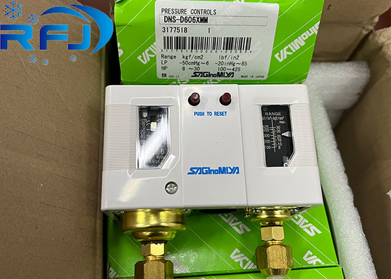 Buy Saginomiya DNS-D606XMM Dual Pressure Controls Ideal for R22 R134a R404a R407C online manufacture