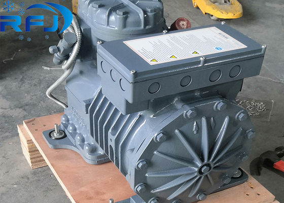 Buy DLE/DLF/DLL Series  Semi-Hermetic Piston Compressors Refrigeration Compressor 2HP~4HP R22/R404A Three Phase online manufacture