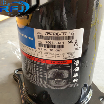 Buy Copeland ZP57K3E-TF7-422 ZP Series Scroll Compressor Low Temperature online manufacture