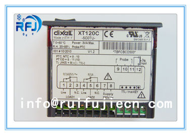 Buy Black Dixell Thermostatic Controller , Digital Temperature Controller Dual output thermostat XT120C online manufacture