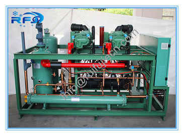 Buy Two Screw compressor cooler condenser unit R404A 380V 50HZ model DM2B20RFL online manufacture