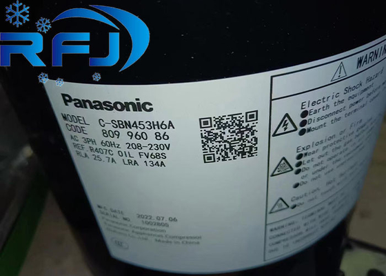 Buy Highly-efficient C-SBN453H6A Panasonic Scroll Compressor Refrigerant R407C online manufacture