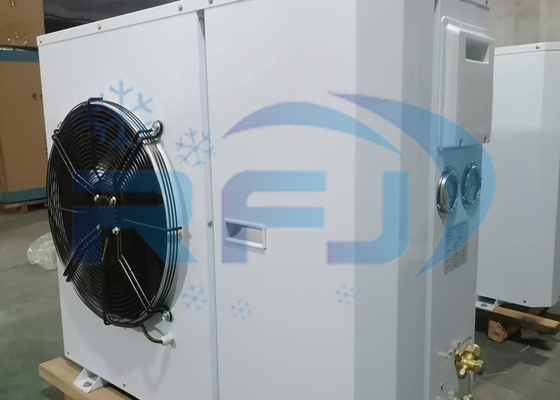 Buy Single Fan Box Unit Medium-High Temperature Refrogeration Condensing Unit R404A R22 online manufacture