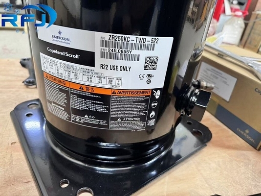 Buy ZR250KC-TWD-522 Copeland Hermetic Scroll Compressor Refrigerent R22 online manufacture