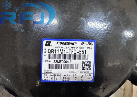 Buy Copeland QR11M1-TFD-551 Piston Compressor R22 Refrigerant online manufacture