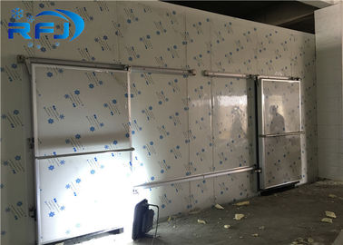 Buy Fish / Meat / Chicken Cold Room Freezer Evaporator Box Panel  Screw Compressor online manufacture