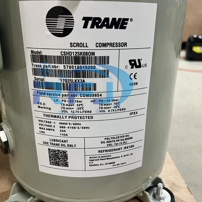 Buy CSHD125K0B0M Trane Scroll Compressor R410A Refrigerant 380-415V,460V/3/50,60Hz online manufacture
