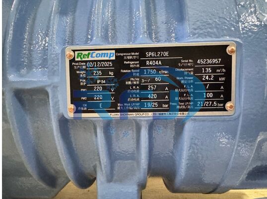 buy RefComp SP6-L-270E Piston Semi-Hermetic Compressor online manufacture