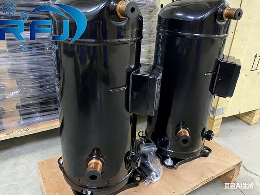 Buy 3HP Low Temperature Copeland Scroll Compressor ZB21KQE-TFD-558 Hermetic Compressor online manufacture