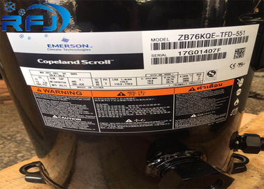 Buy ZB Scroll Medium Temp Refrigeration Scroll Compressor 3PH 10hp ZB76KCE-TFD 551 For Chiller online manufacture