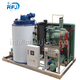 Buy Fresh Water 1-20 Ton Flake Ice Maker Strong Production Capacity R404A Freezing Medium online manufacture