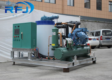 Buy 1-60t/24h Industrial Tube Flake Ice Making Machine 380V/50HZ With CE Certification online manufacture