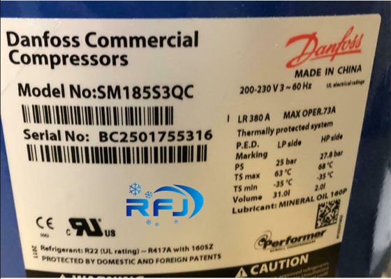 Buy performer 60Hz Scroll Refrigeration Compressor SM185S3QC SM185-3QAI online manufacture
