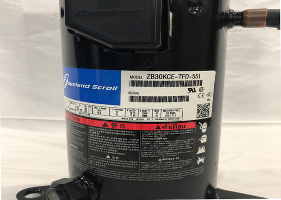 Buy Closed Type Copeland Scroll Compressor Black Color Air Cooling System ZP182KCE-TFD-522 online manufacture