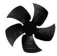 Buy Wall Mounted Axial Flow Fan YWF4E250 4E300 4D350 4D400 4E450 4D500 4D550 4D600 online manufacture