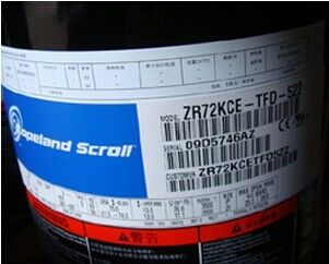 Buy Lower Sound Levels 6HP Refrigeration Scroll Compressor ZR72KCE-TFD-522 online manufacture