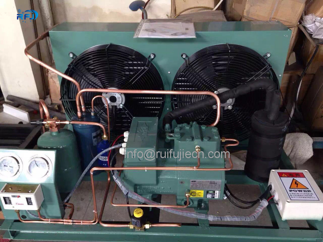 Middle Low Temperature V Type Condenser Housing Type Compressor