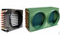 3HP 2 fans Air Cooled Condenser , freezer Refrigeration condenser FNF-7.2/26 for condensing unit