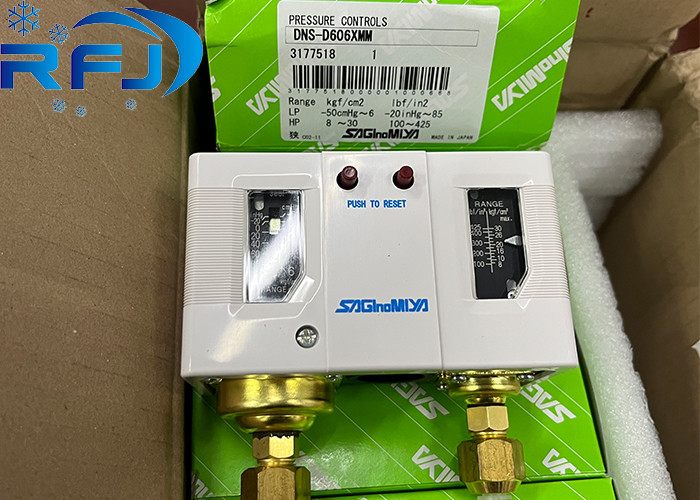 Saginomiya DNS-D606XMM Dual Pressure Controls Ideal for R22