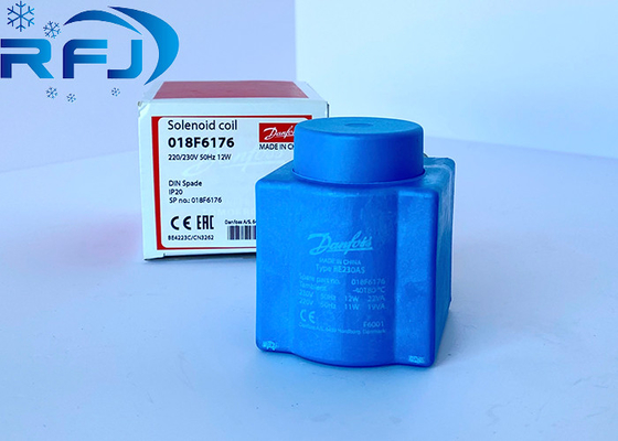 018F6176 Danfoss Solenoid Coil 220/230V 50Hz 12W 100% Original