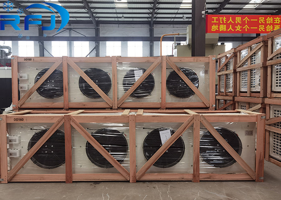 D Series Four-Fan Overhead And Side-Mounted Air Cooling Evaporator For Large-Scale Cold Storage