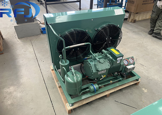 220-240V/1PH/50Hz Voltage 2HP Semi-closed Low Temperature Air-cooled Condensing Unit for Commercial Cooling