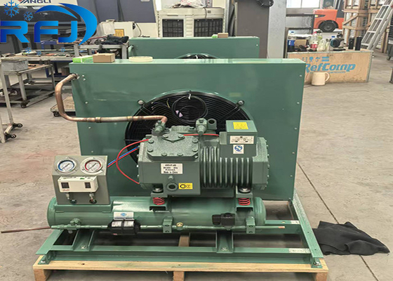 Energy-Saving 5 HP Semi-Hermetic Low-Temp Air-Cooled Condensing Unit 380V-460V/3PH/50-60Hz