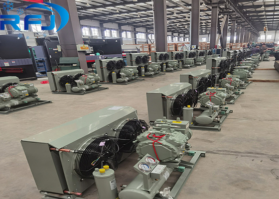15HP-20HP Semi-Hermetic High-Temp Air-Cooled Condensing Unit for Commercial Use