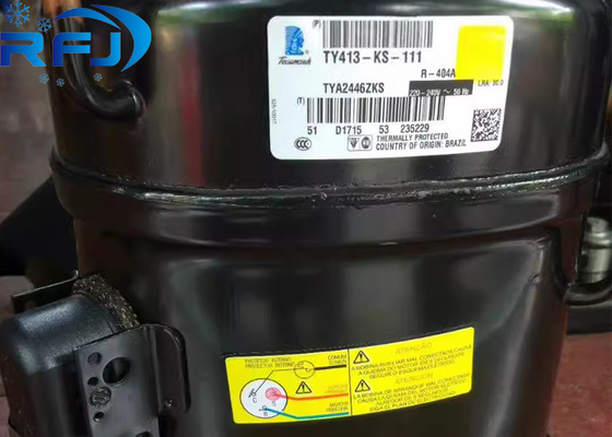 220-240V 1PH 50Hz Refrigeration Compressor TYA2446ZKS with 525.3 cc Oil Charge and Hermetic Piston Design