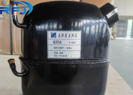R404a Q41A Hermetic Piston Refrigeration Compressor 220-240V 1PH 50Hz 208-230V 60Hz