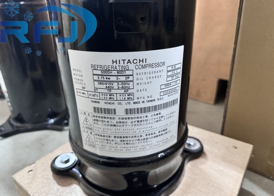 500DH-80D1 HITACHI Scroll Compressor For 5HP Power Refrigerant R22