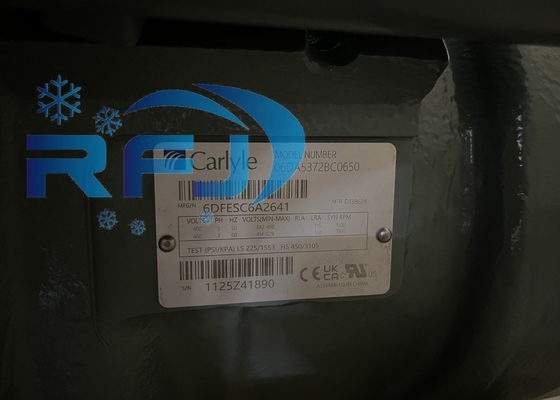06DA5372BC0650 Carlyle Semi-Hermetic Refrigeration Compressor