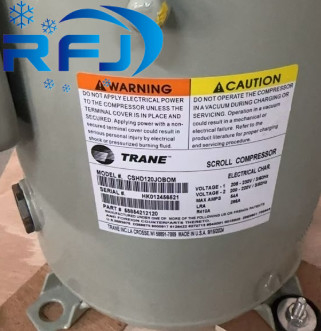 CSHD120J0B0M Trane Scroll Compressor 200-230V/60HZ 10HP R410A Refeigerant
