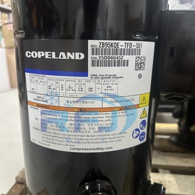 ZB95KQE-TFD-551 Copeland Scroll 13HP Original Refrigerant Compressor