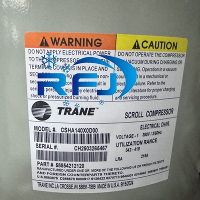 CSHA140X0D00 Trane Tandem Type Compressors 380V-3PH-60Hz