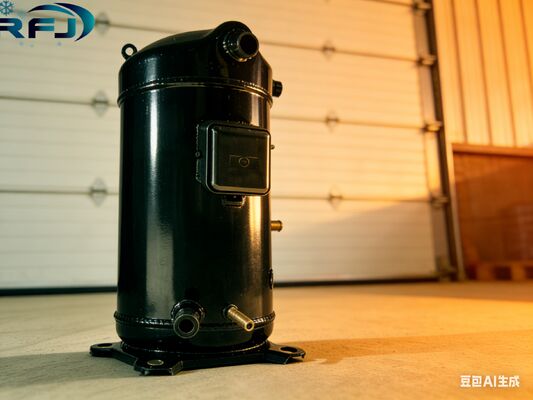 Low Noise Hermetic  Scroll Compressor R407 ZF06KQE-TFD-551 Electric Drive