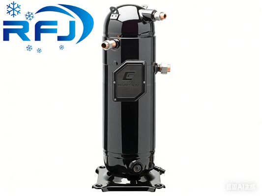 Black Color Copeland Freezer Compressor , ZR36KC Copeland Ac Compressor 3.0HP
