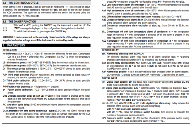 XR30CX-5N1C1 Dixell Digital Temperature Controller With 220-240V 15