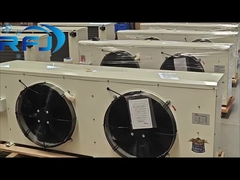 Electric heat melting frost cold storage evaporator